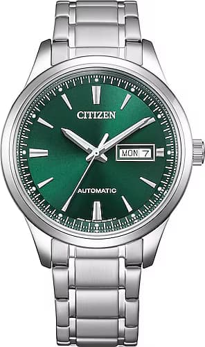 Citizen NY4058-79XE Çelik Kordon Yeşil Erkek Kol Saati — Bild 1