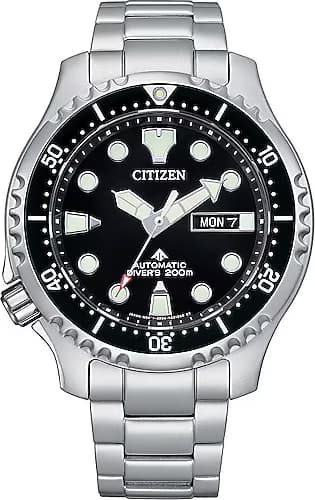 Citizen Promaster Marine NY0140-80EE Çelik Kordon Gümüş-Siyah Erkek Kol Saati — Bild 1