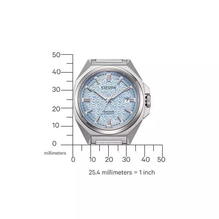 Citizen Series8 831 Ice Blue - NB6051-59L Özel Üretim Otomatik Erkek Kol Saati