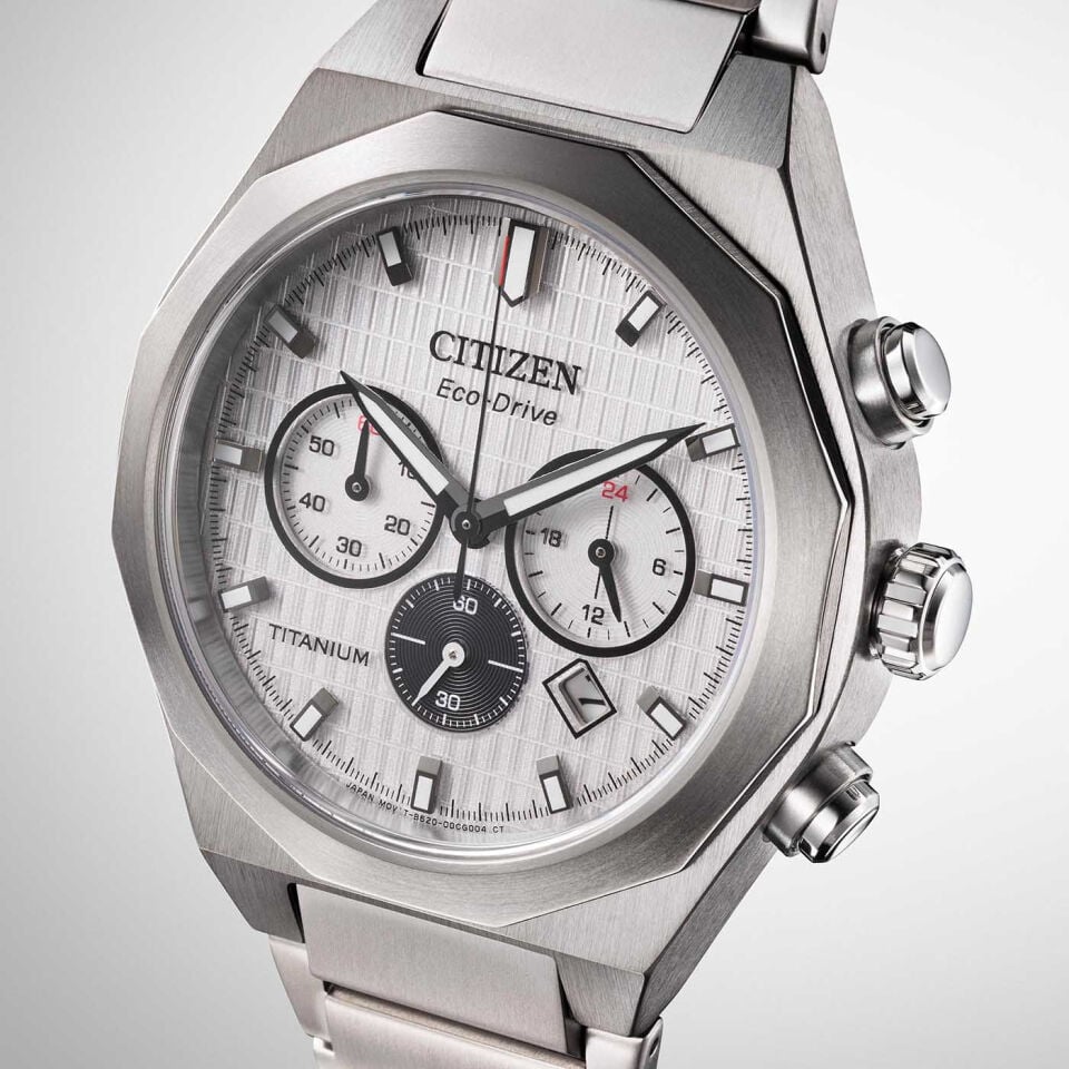 Citizen Zenshin Senkei Chrono CA4691-59A Super Titanium Eco-Drive Erkek Kol Saati