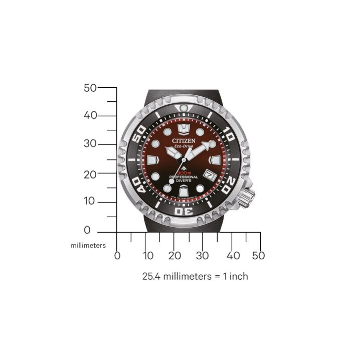 Citizen Professional Diver 300m Burgundy Edition BN1024-01Z Eco-Drive Erkek Kol Saati