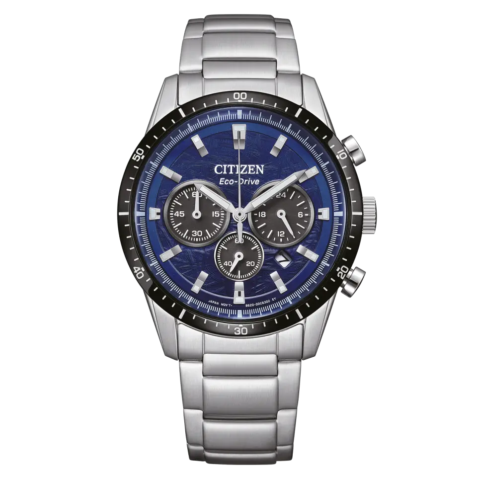 Citizen Eco-Drive Chronograph - Deep Blue CA4624-56L Erkek Kol Saati