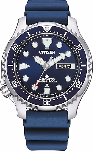 Citizen Promaster Marine NY0141-10LE Kauçuk Kordon Erkek Kol Saati